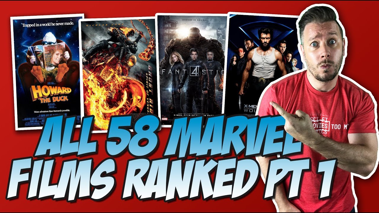 Рейтинг всех 58 фильмов Marvel, часть 1 (18 худших: с 58 по 41)