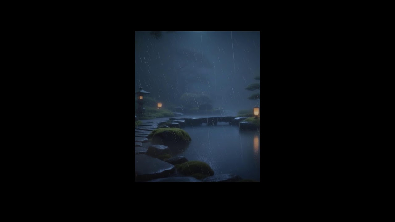 睡眠音楽 | Calm Japanese Music for Sleep | Nhạc thư giãn | Cicada and Soft Rain Sounds Vol. 20