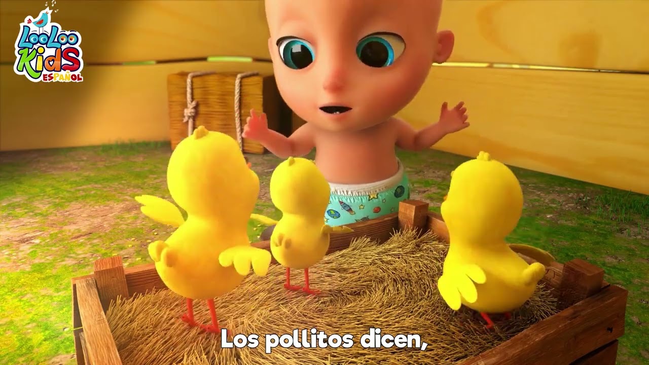 Los Pollitos Dicen P&iacute;o P&iacute;o - LosPollitos - Canciones Infantiles - Beb&eacute;s - Divertidas