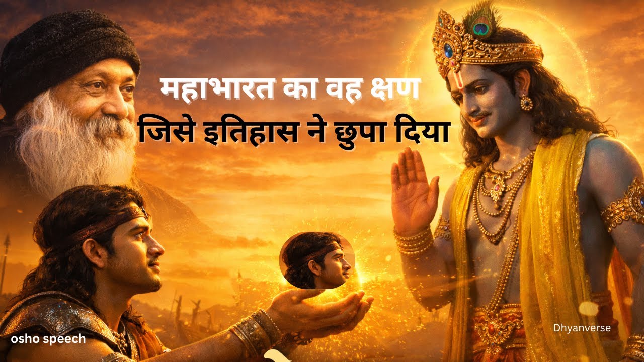 कृष्ण की आँखें नम क्यों हुईं? | Barbarik का अंतिम दान || OSHO SPEECH HINDI