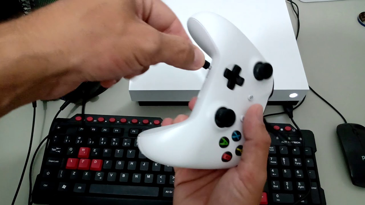 Fone, Teclado e Mouse no XBOX ONE - Corrigindo Controle se Desligando