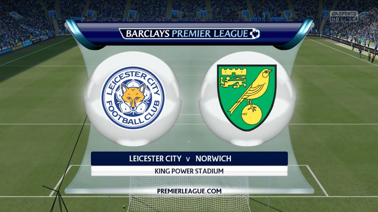 FIFA 16 - Leicester City vs. Norwich City @ King Power Stadium