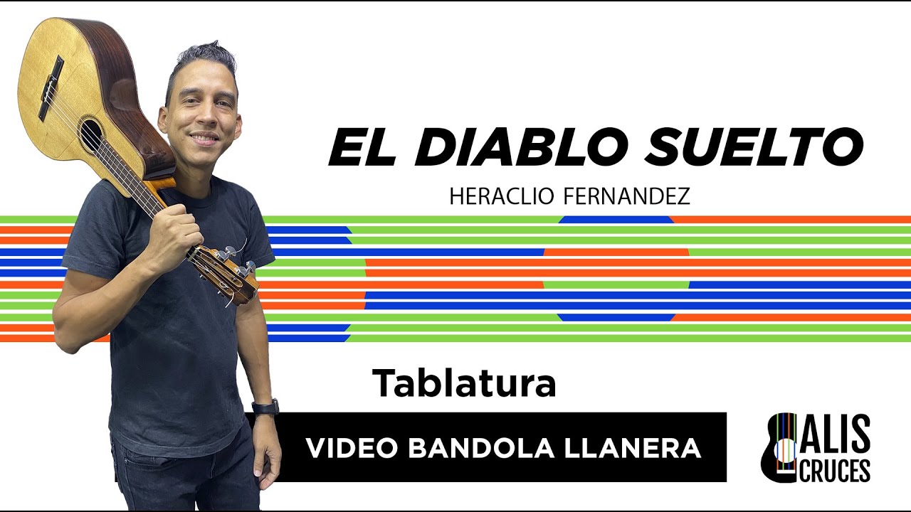 #14 EL DIABLO SUELTO. Tutorial Bandola Llanera. Prof Alis Cruces