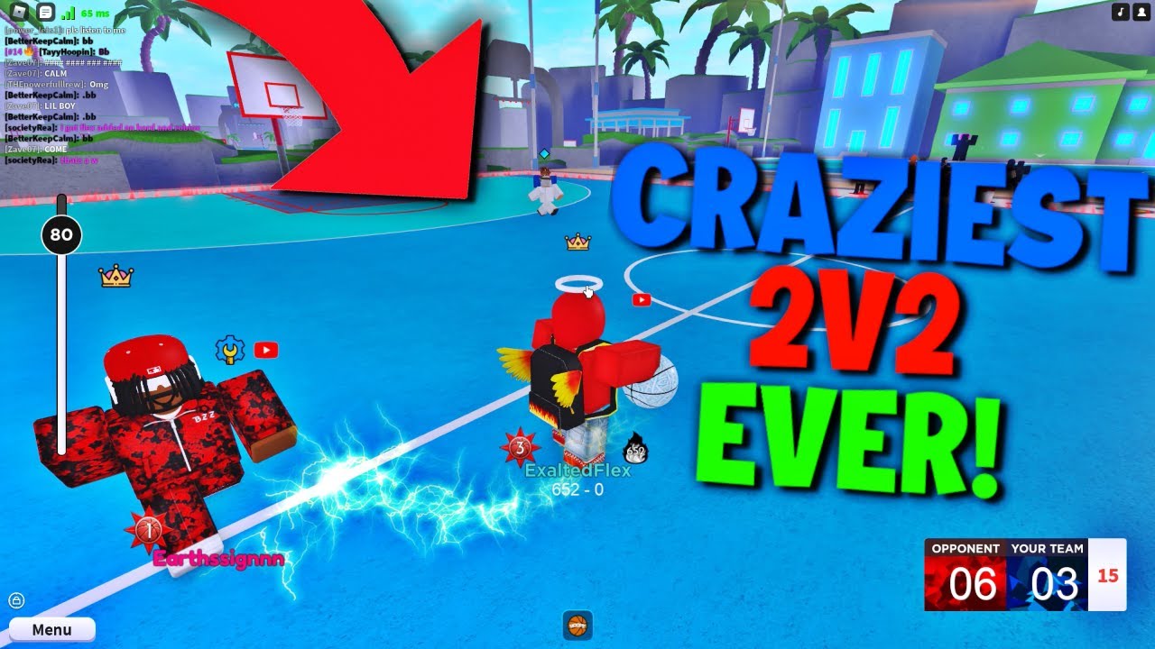 FLEX & ABMDRAKO VS ASTRALHEAL & EARTHSSIGNNN!😈 | *CRAZIEST 2V2 GAME EVER!* | (ROBLOX HOOPZ)