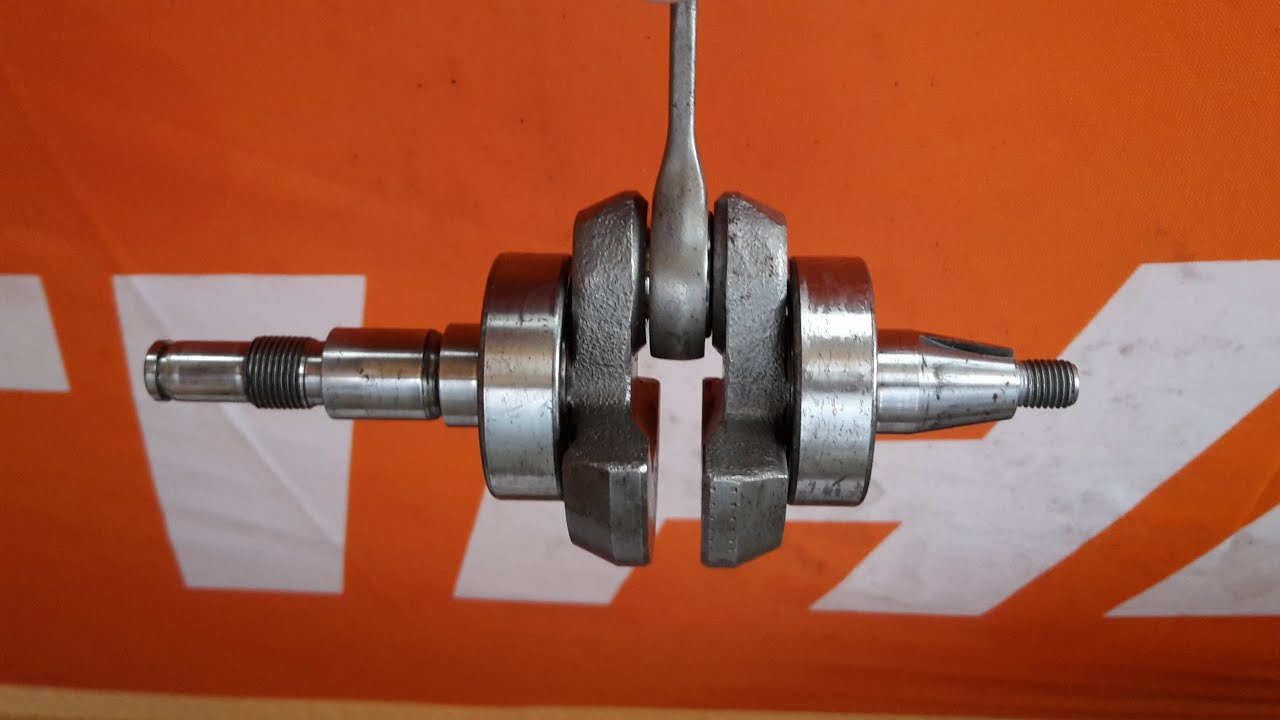 Stihl Kurbelwellenlager auf der Welle tauschen