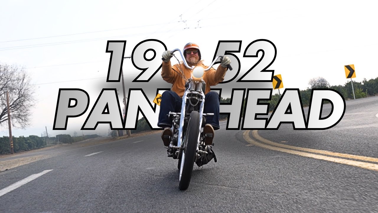 Чоппер Panhead 1952 года, созданный Джастином Шоу.