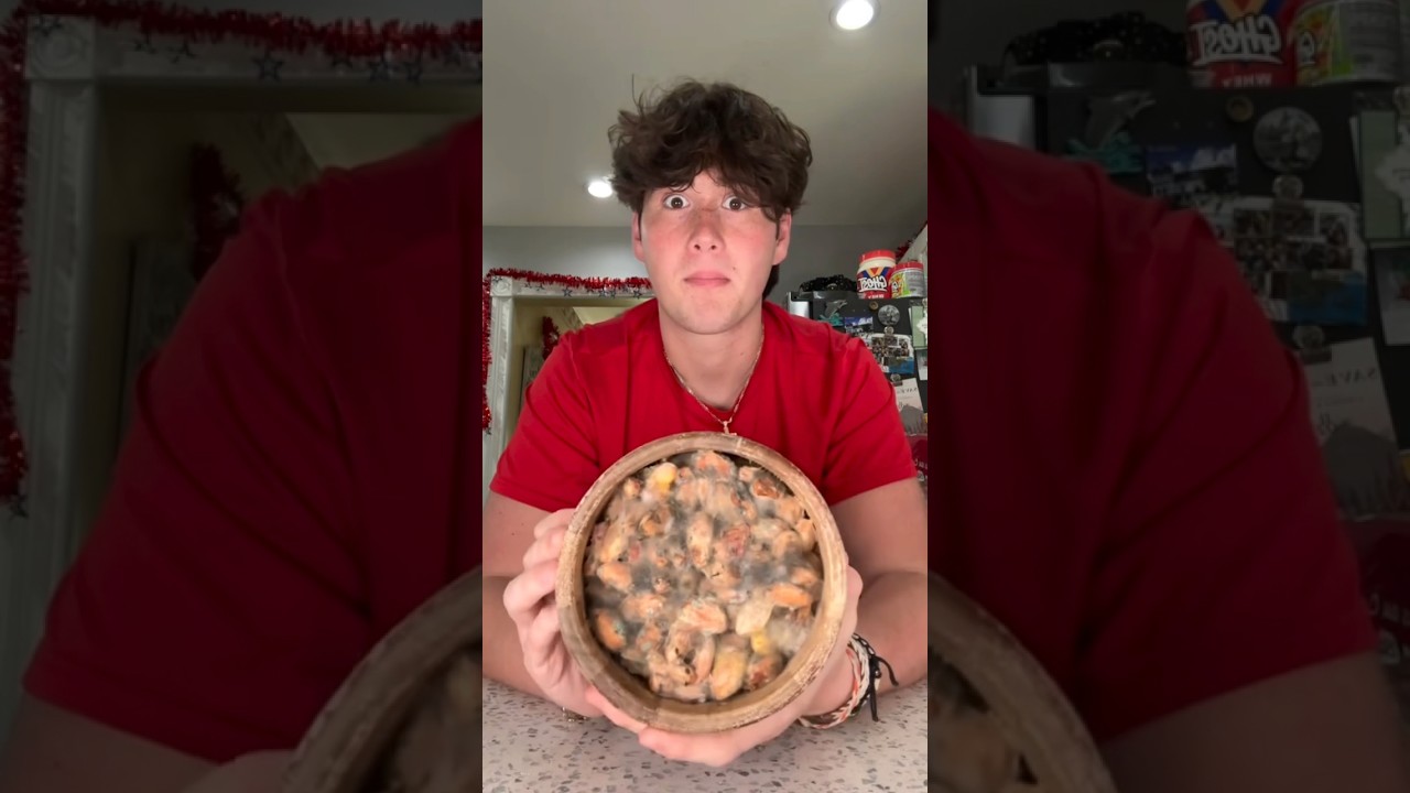 Making homemade chocolate from the cocoa pod!! 😅🍫