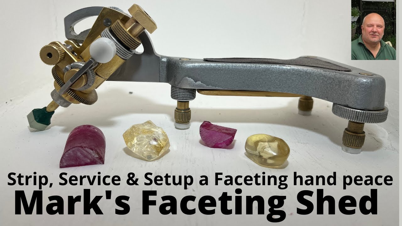 Service & setup a Sterling faceting hand peace
