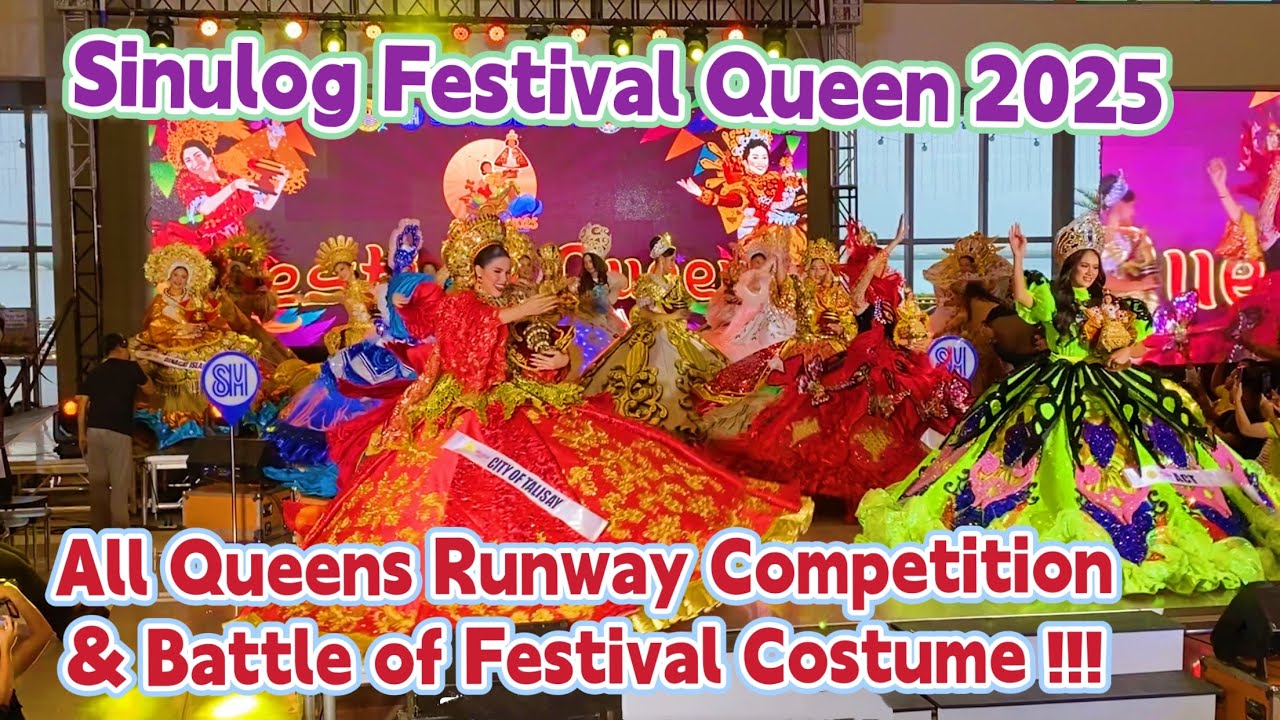 SINULOG FESTIVAL QUEEN 2025 Runway Competition & Battle of Festival Costume | Sinulog 2025