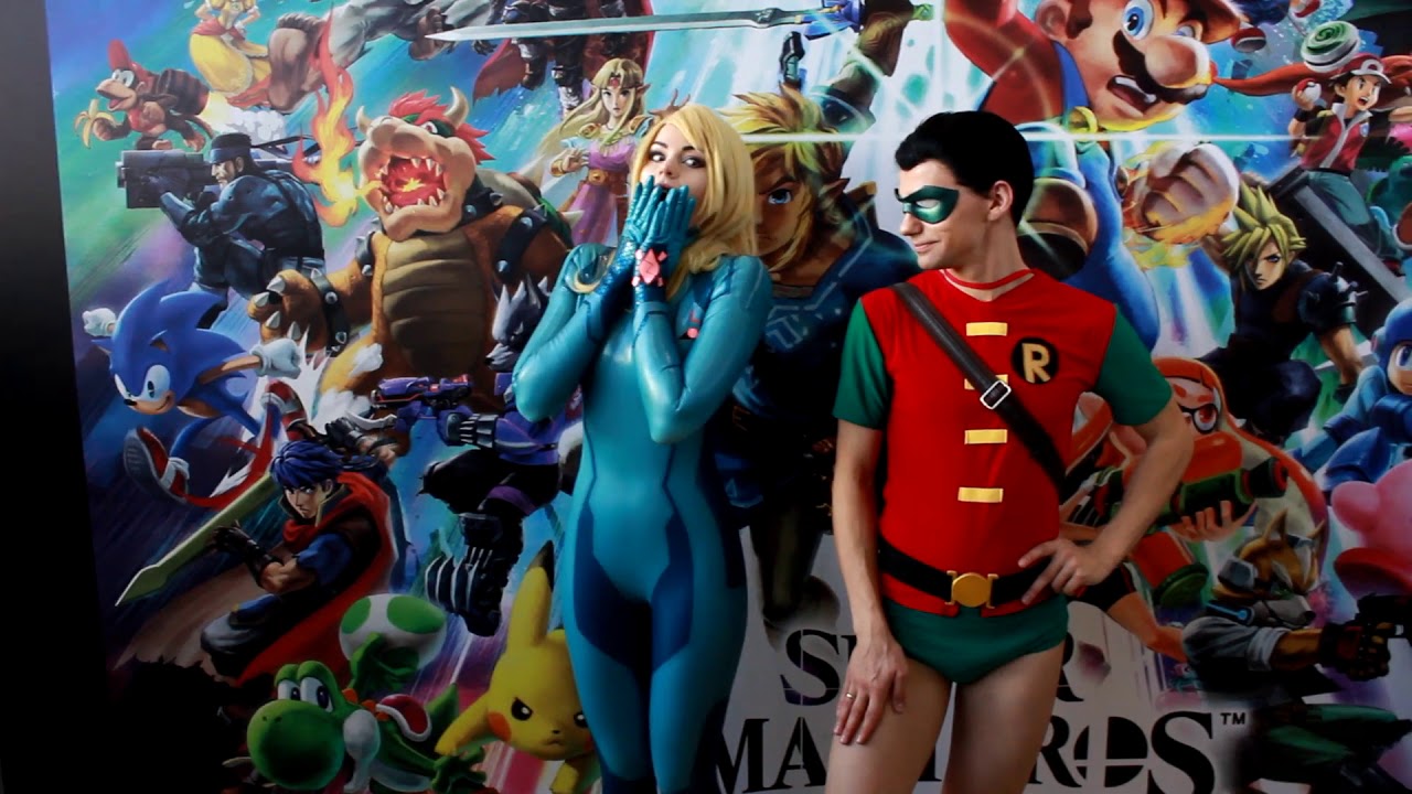 Anya iChios - Metroid - Zero Suit Samus Aran - latex cosplay