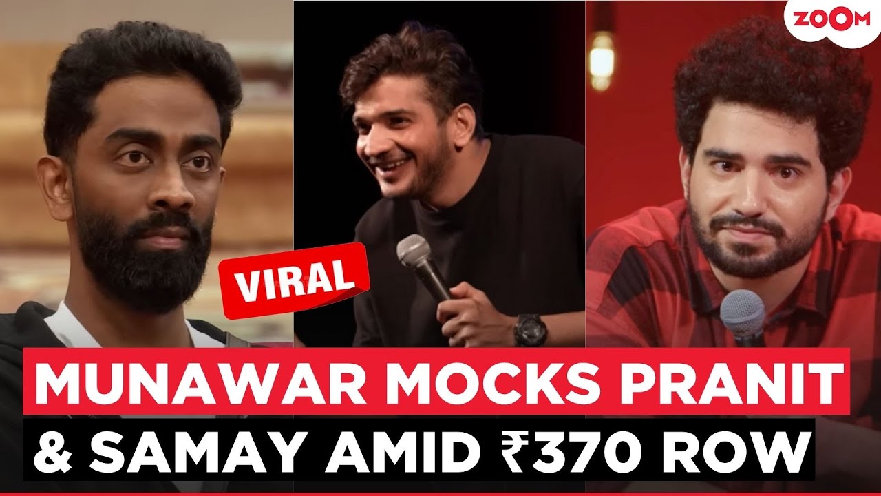 Munawar Faruqui takes a CRYPTIC dig at Samay Raina amid Pranit More ₹370 Biryani Controversy
