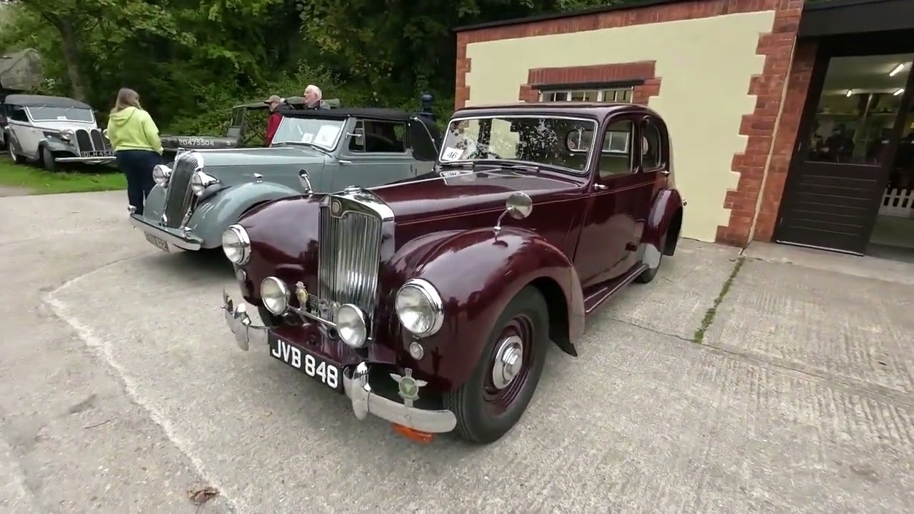 Classic Cars & Commercial Vehicles seen at Amberley Museum Autumn Gathering 2024.