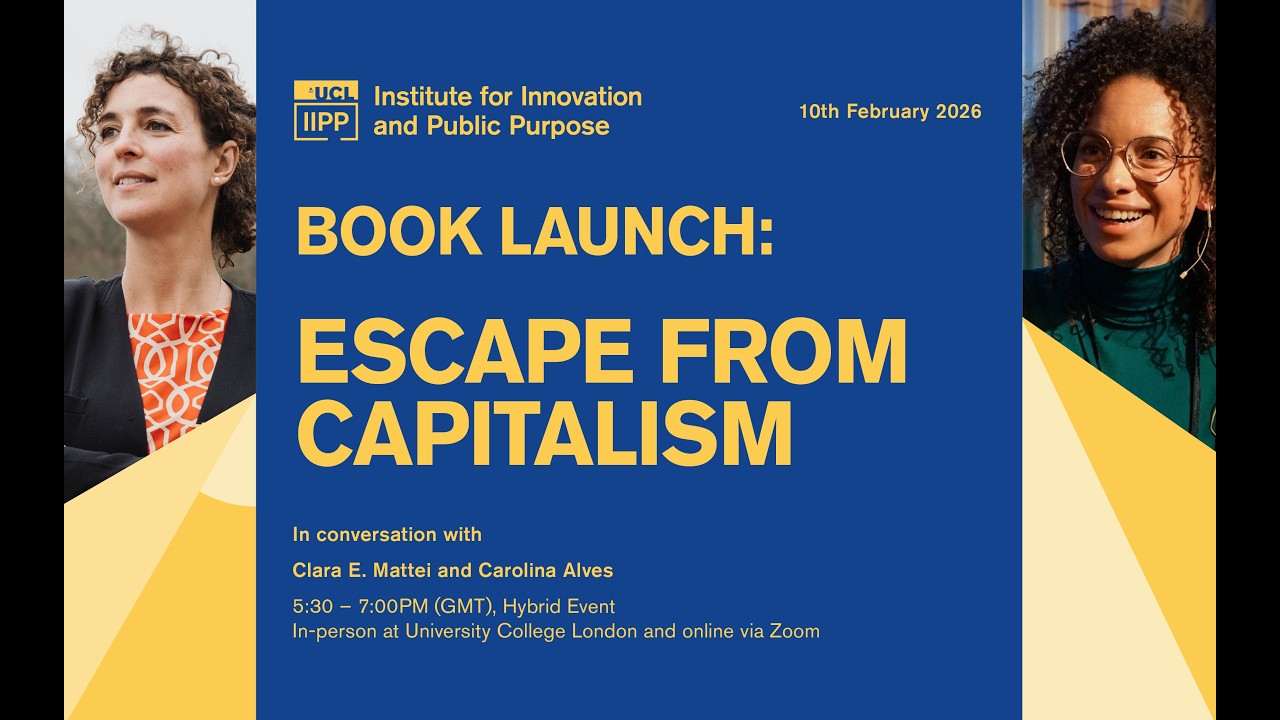 Book Launch: Escape from Capitalism