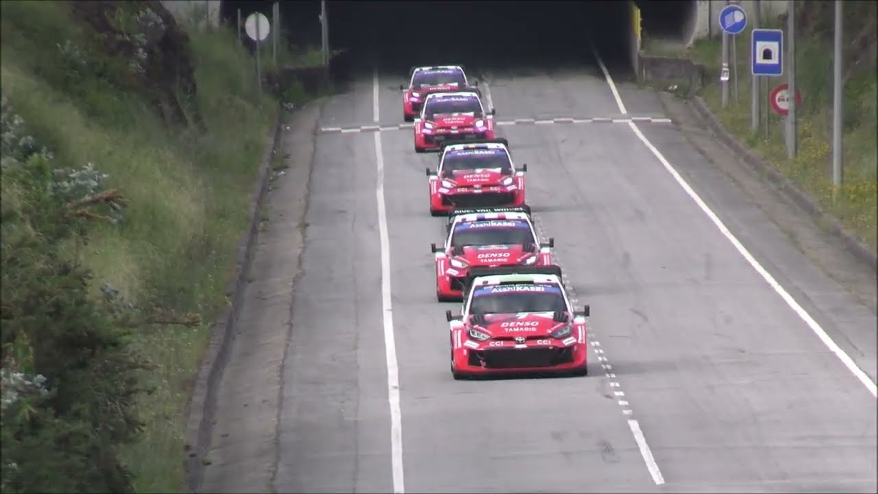 Rally Cars on Public Roads | WRC Vodafone  Rally de  Portugal 2026