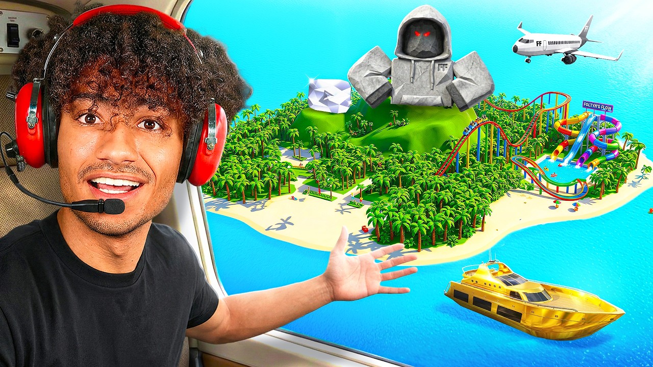 Spending $8,592,732 Building An ISLAND In Roblox..