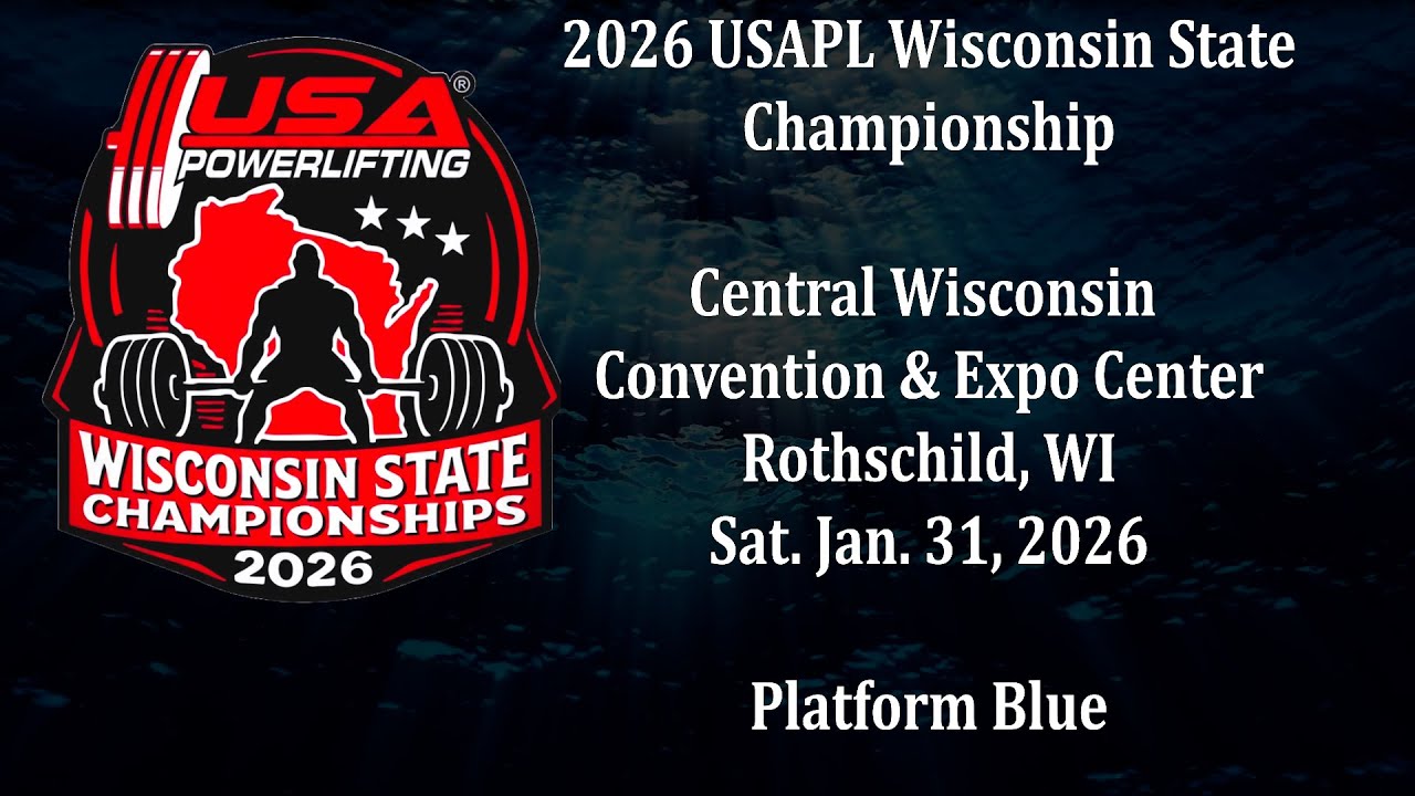 2026 USAPL Wisconsin State Championship - Platform Blue