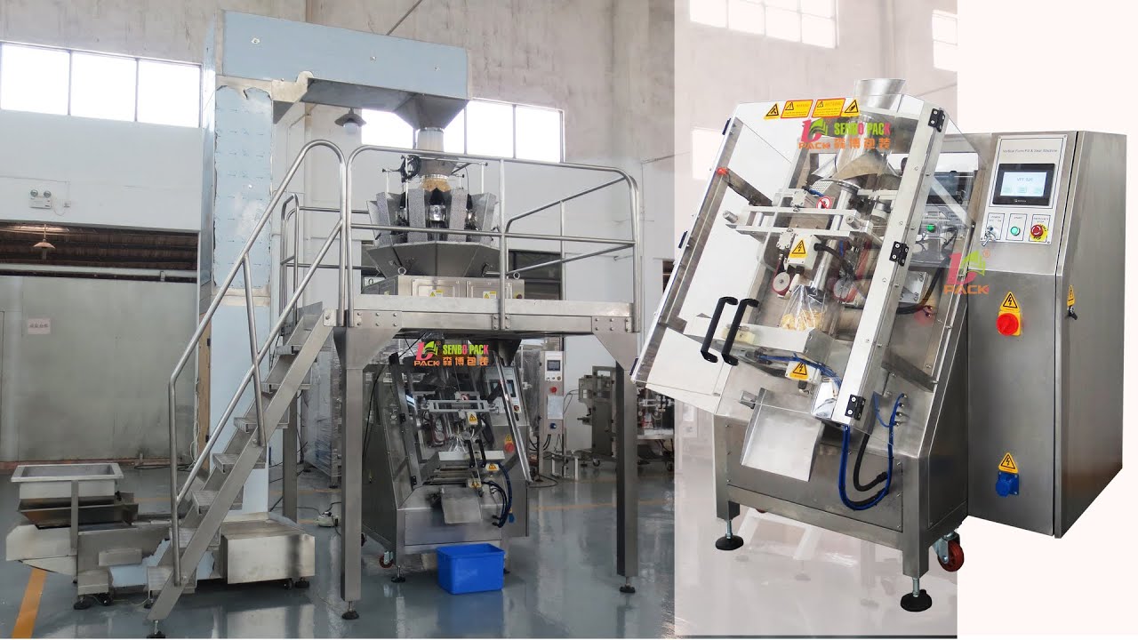 Automatic Packing Machine Pouch Inclined Packing Machine for Puffed Patato Chips Snack Rusk