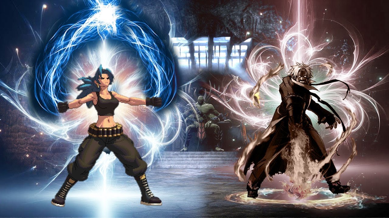 [KOF Mugen] Команда Леоны Пре против Ругала Соула 6 ур.