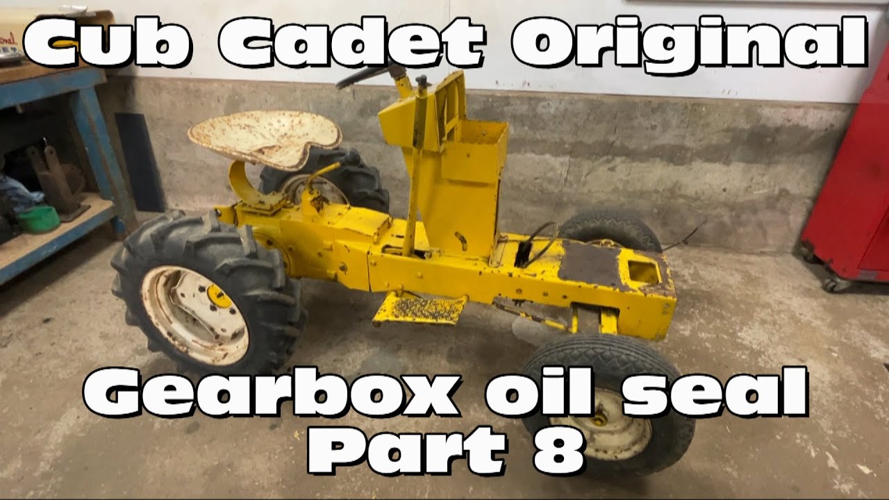 Cub Cadet Original - Сальник коробки передач (часть 8)