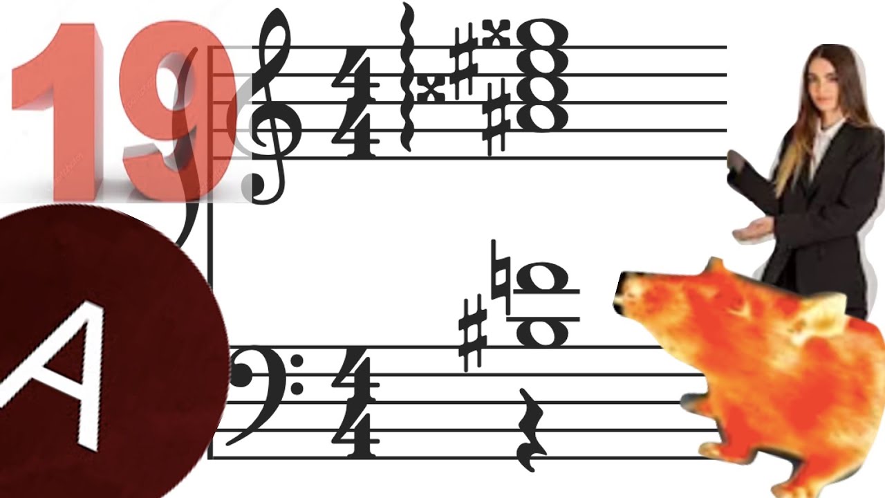 Azali's microtonal music transcribed (19-TET, 31-TET)