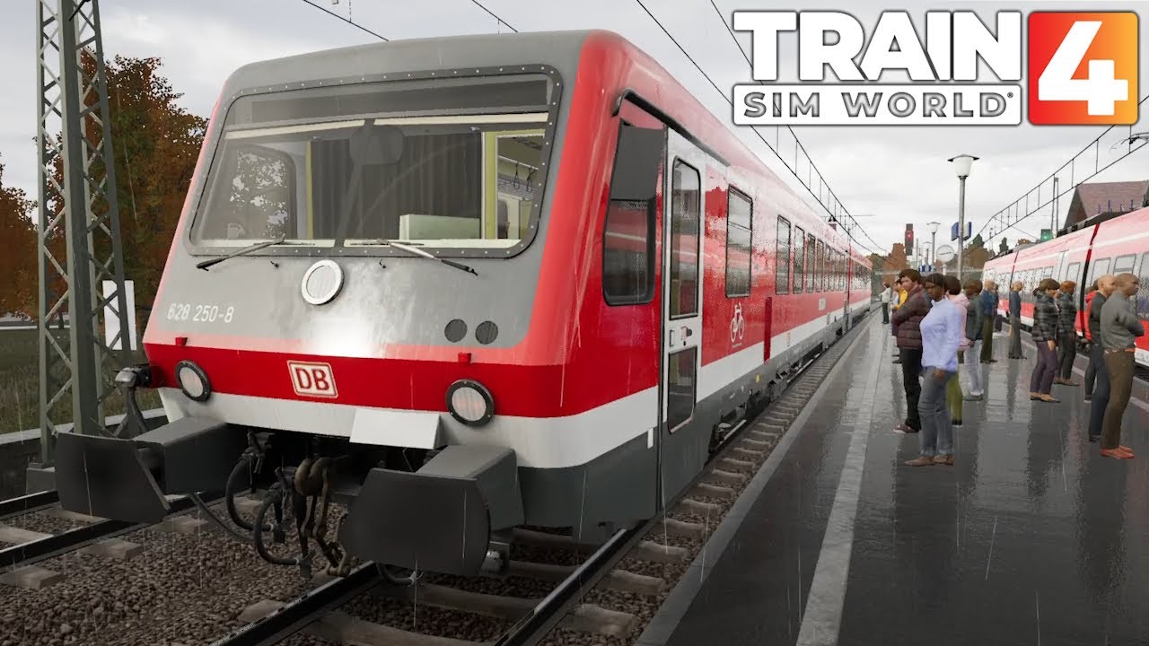 Mit der Baureihe 628 auf Heimreise | Train Sim World 4 #16