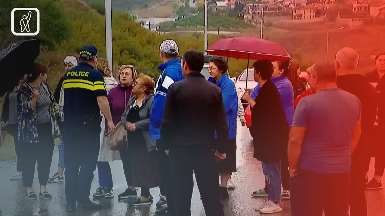აქცია შინდისში — მოსახლეობამ საავტომობილო გზა გადაკეტა