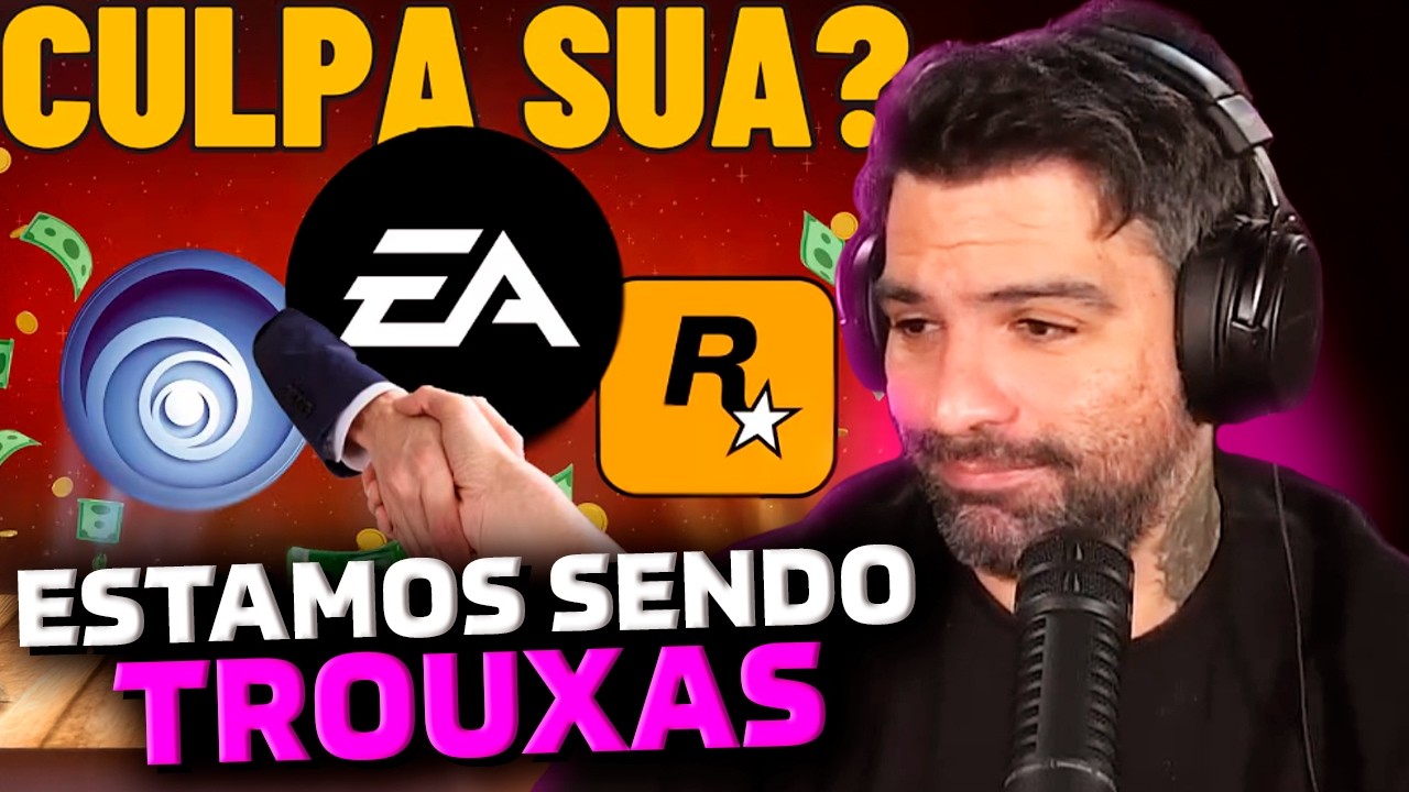 TROUXAS.. PAGAMOS CARO POR JOGOS INCOMPLETOS..