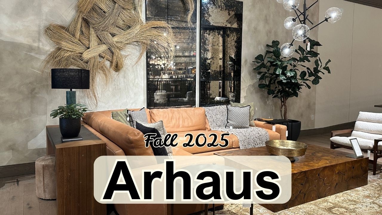 Arhaus Fall Collection Tour | Warm Textures, Earthy Tones & Seasonal Style