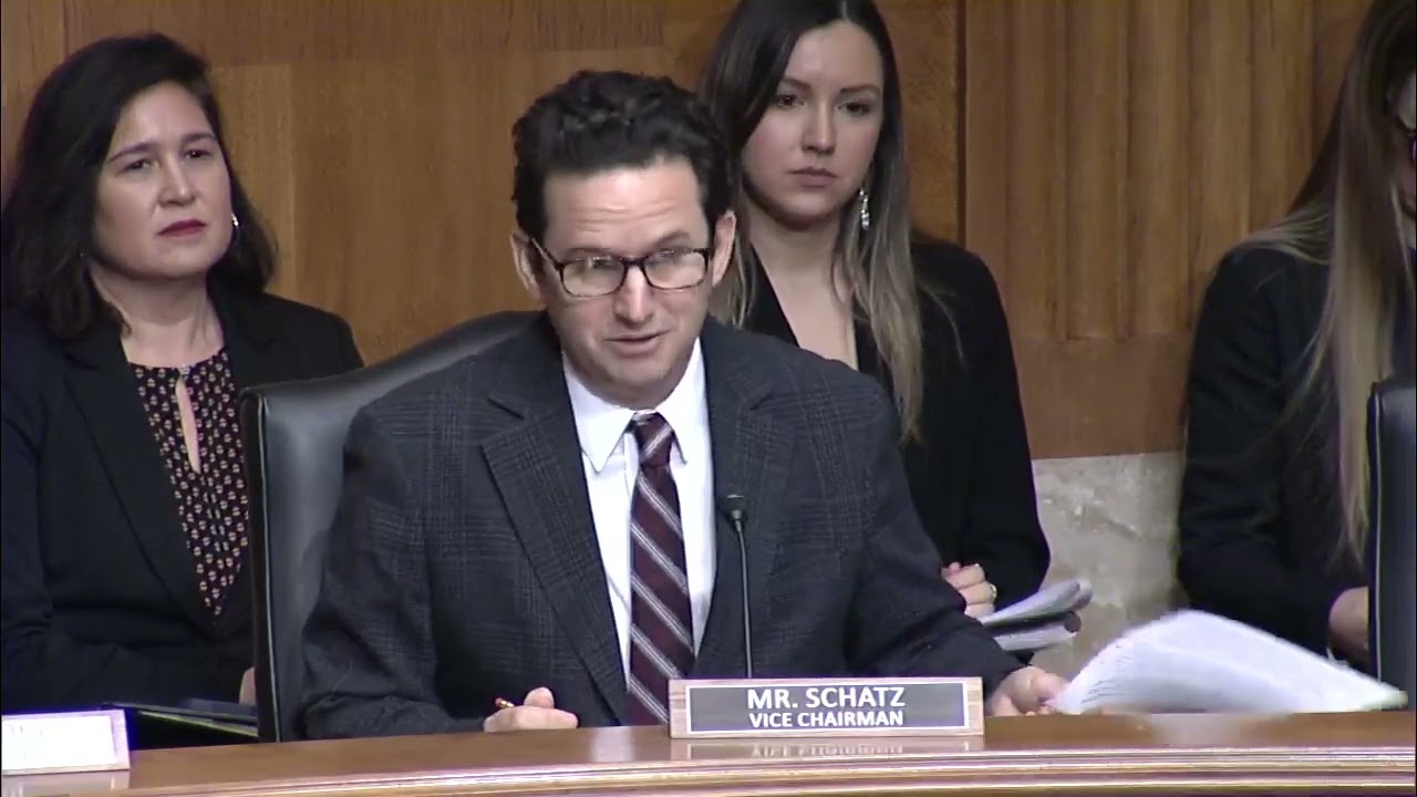 Legislative Hearing to receive testimony on S.2098, S.1055 & S.699: Opening Remarks