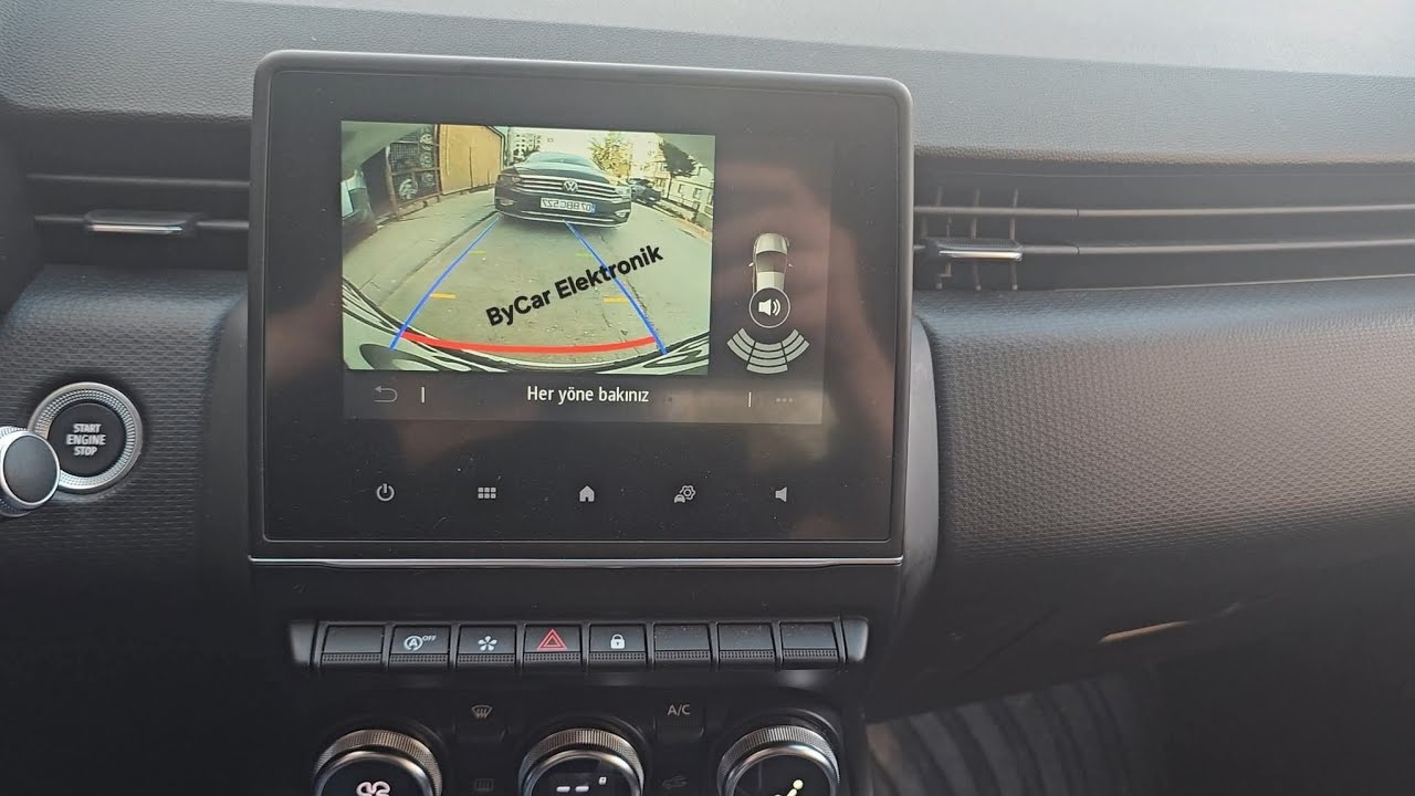 Clio 5 İcon Orijinal Geri Görüş Kamerası Aktivasyon ve Montaj İzmir, Clio 5 Kamera Kablosuz Carplay