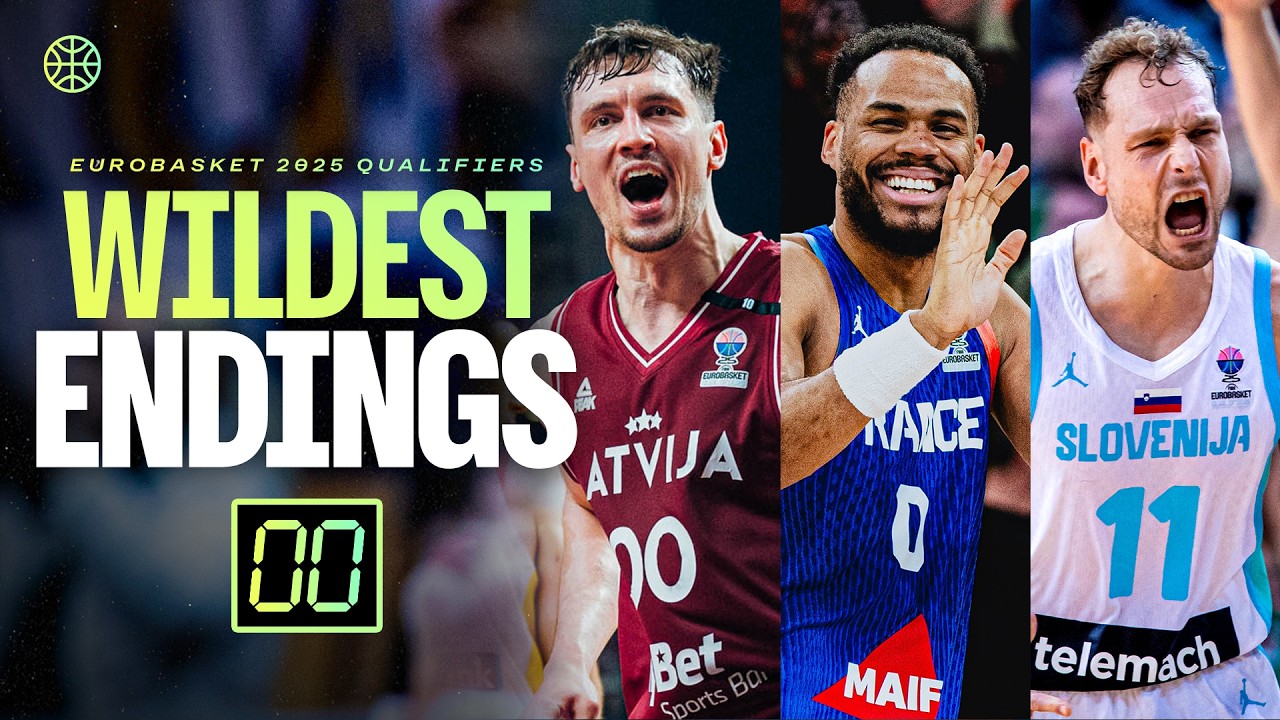 The WILDEST Endings of the FIBA EuroBasket 2025 Qualifiers