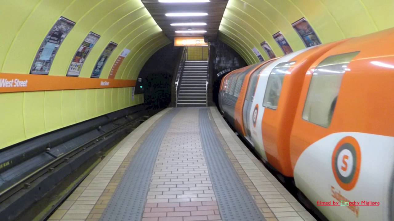 The Subway in Glasgow, Scotland 2016 - 3rd Oldest System in the World