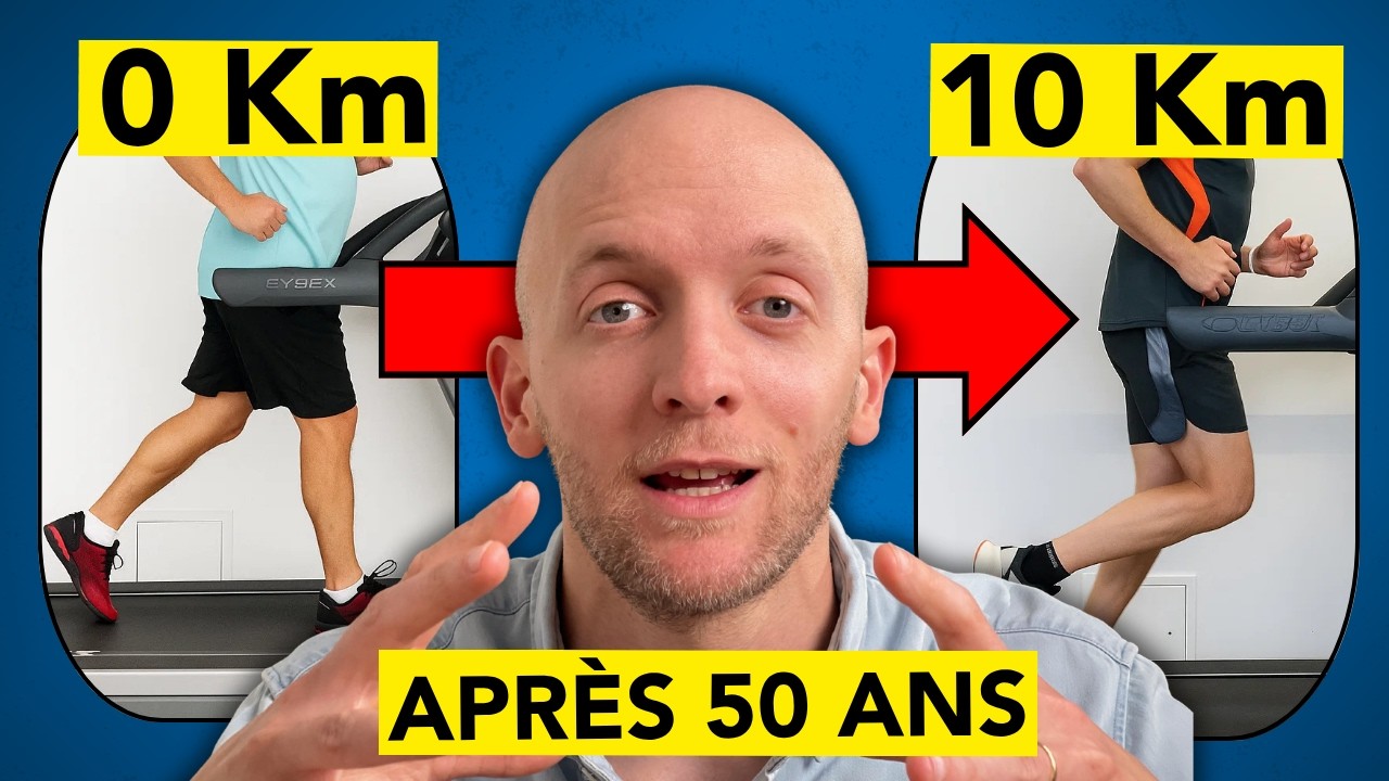 5 CONSEILS pour DÉBUTER LA COURSE À PIED après 50 ans (sans se blesser)