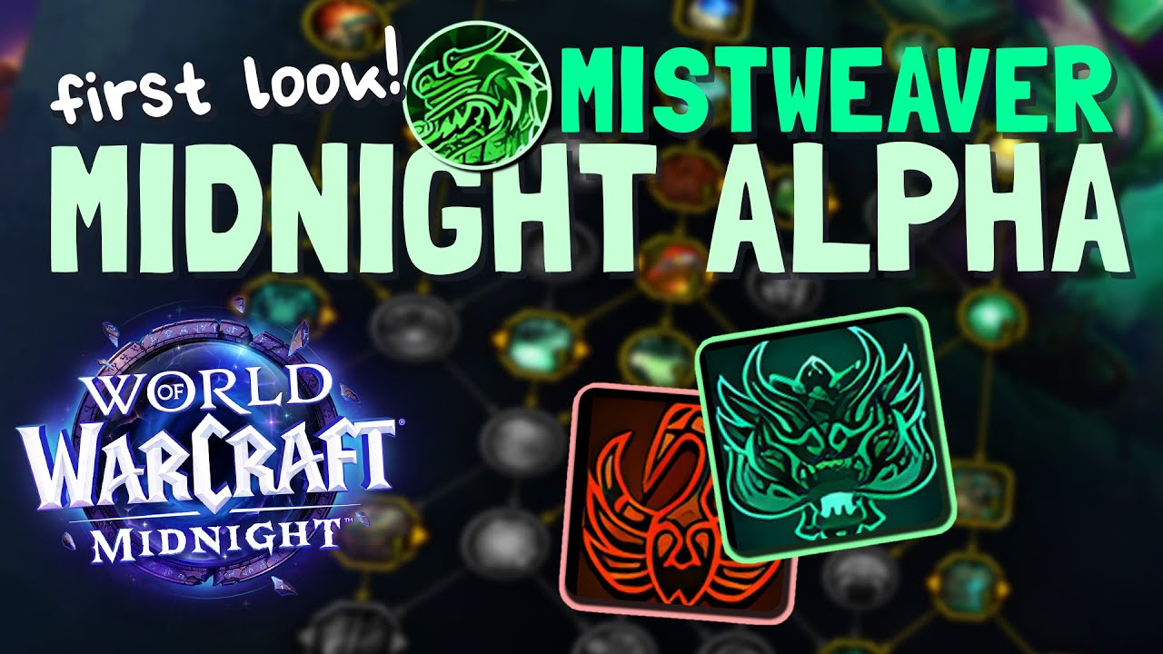 ОСНОВНЫЕ изменения для Mistweaver in Midnight