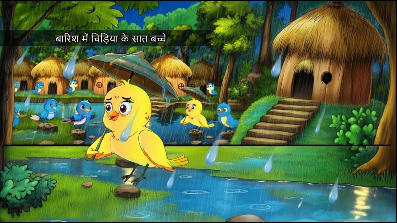 chidiya and ghobi | chidiya and ghobi ghar | चिड़िया और घोबी | कार्टून चिड़िया