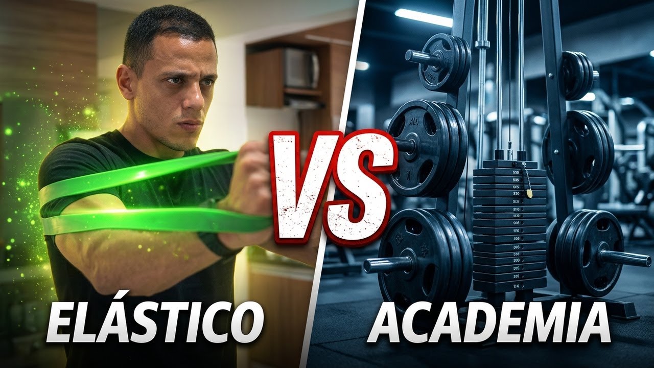 Como ficar com “shape de academia” usando só band (5 exercícios)