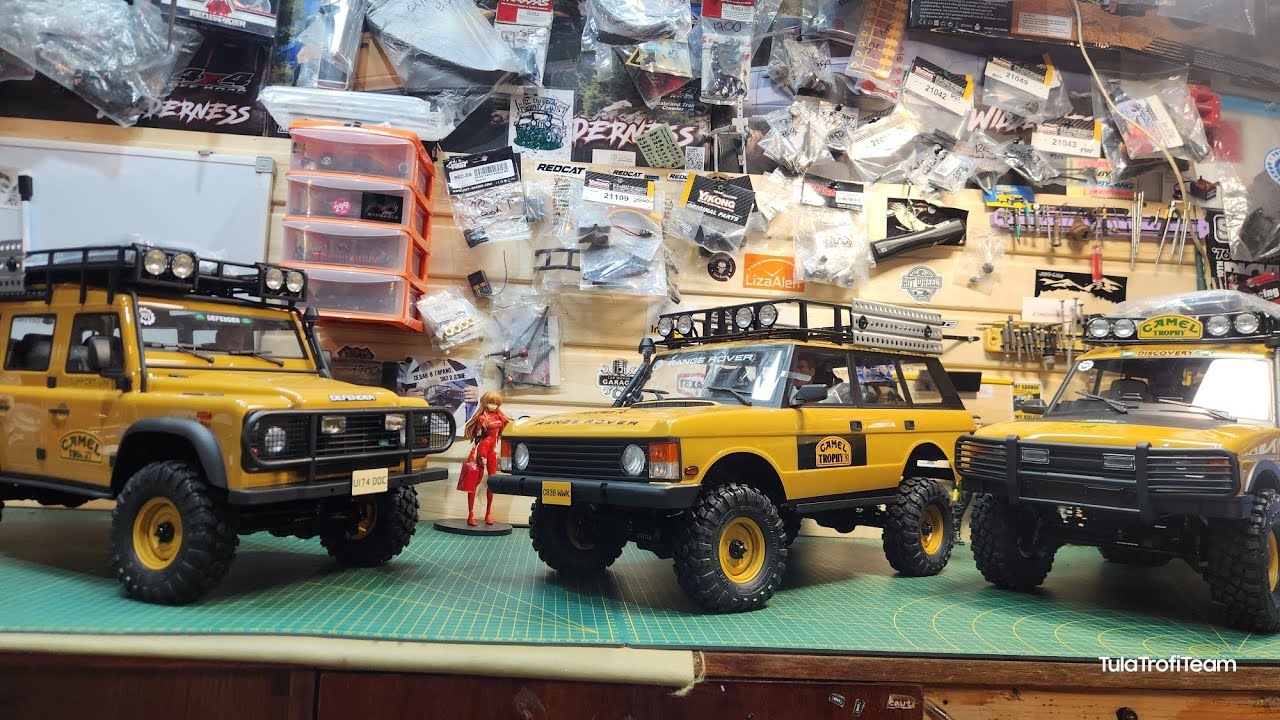 New series Camel Trophy for FMS FCX10 LAND ROVER 