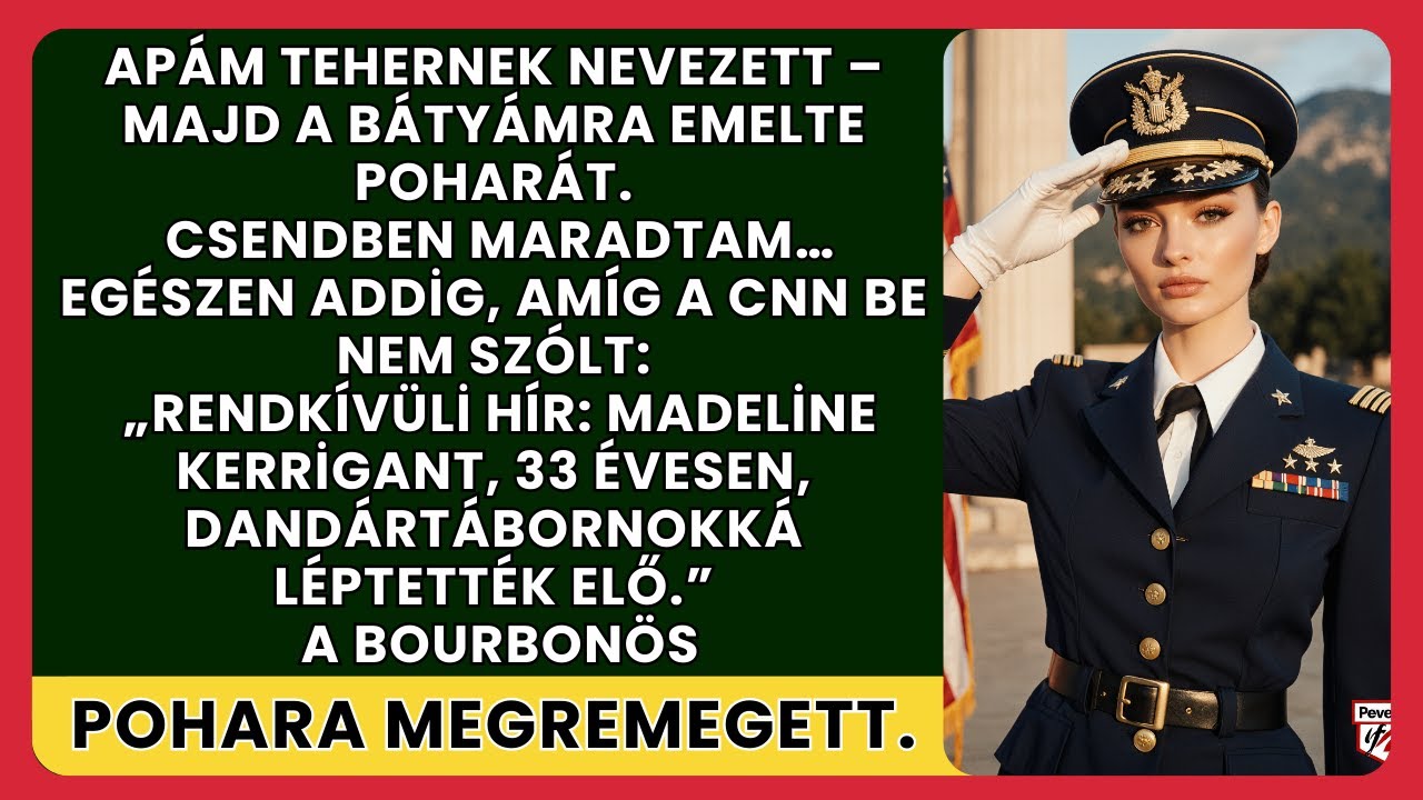 Szüleim szégyennek neveztek — most 33 évesen a legfiatalabb amerikai tábornok vagyok