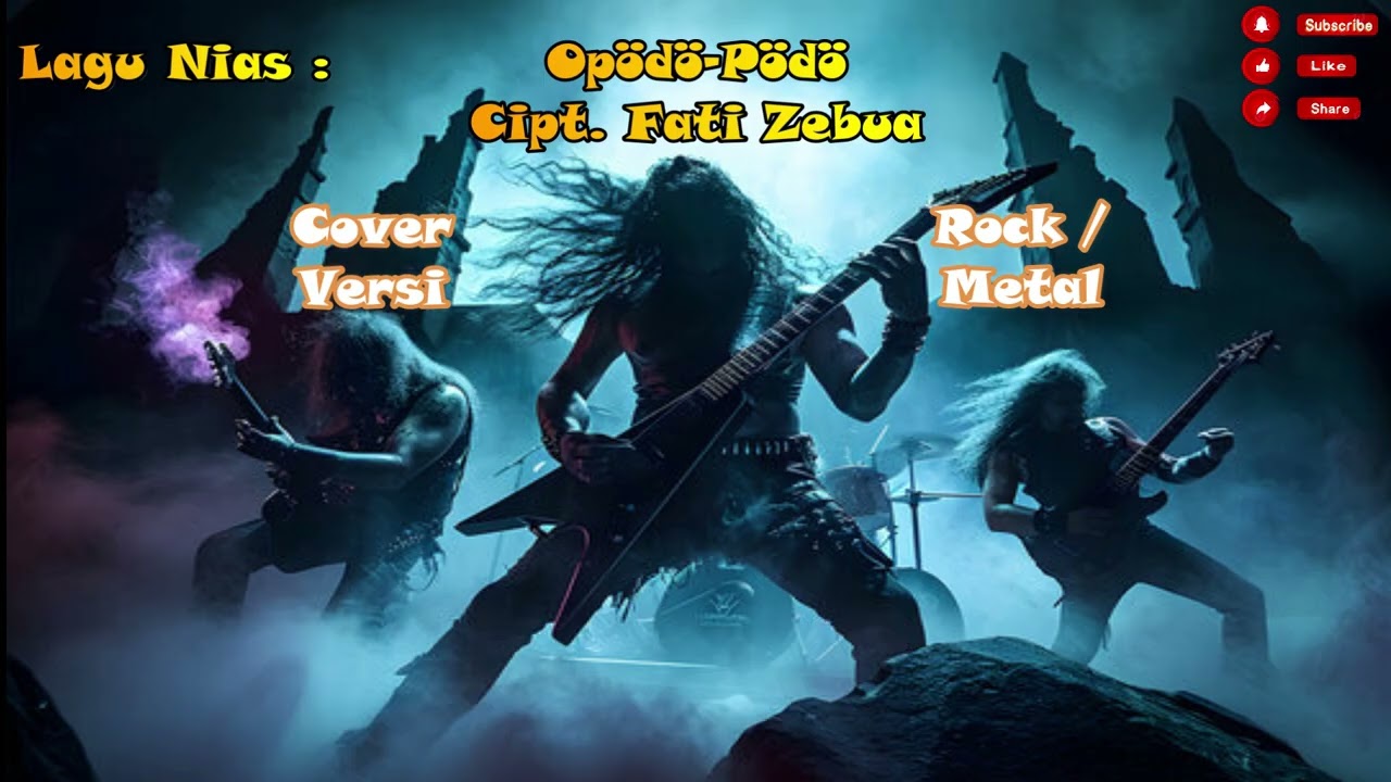 Lagu Nias - Opödö Pödö - Cipt. Fati Zebua - Cover Versi - Rock/Metal