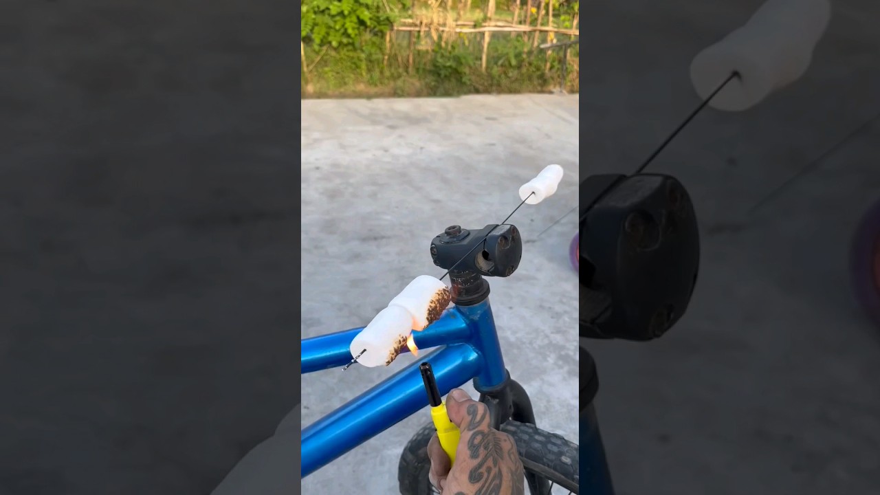 Eksperimen Modifikasi Sepeda Stang & Handgrips Marshmallow