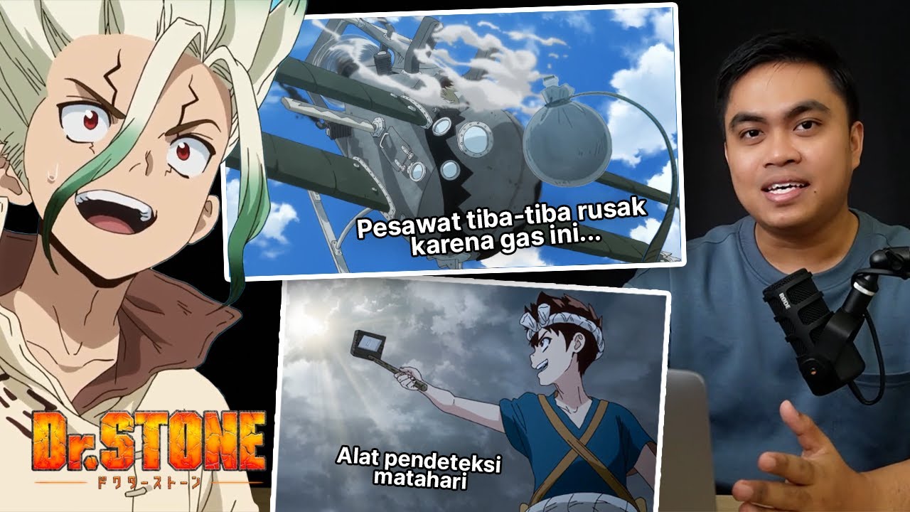 Penemuan Sains di Anime Dr STONE Semakin Keren (dan Tidak Masuk Akal)