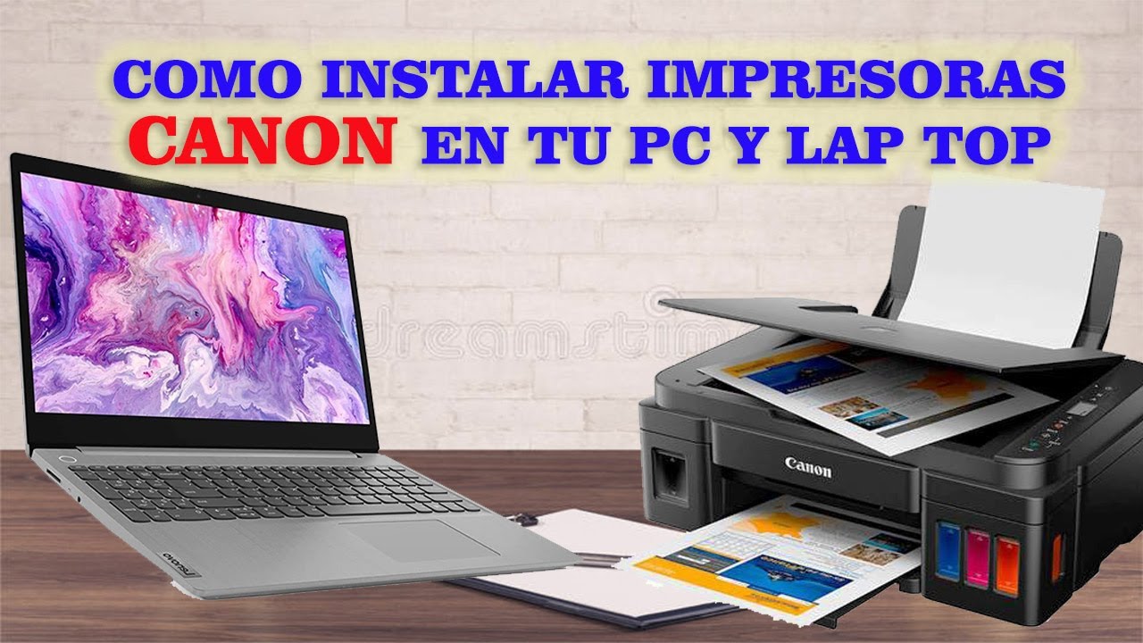 COMO INSTALAR TU IMPRESORA CANON SIN EL DISCO DE INSTALACION (PASO A PASO)