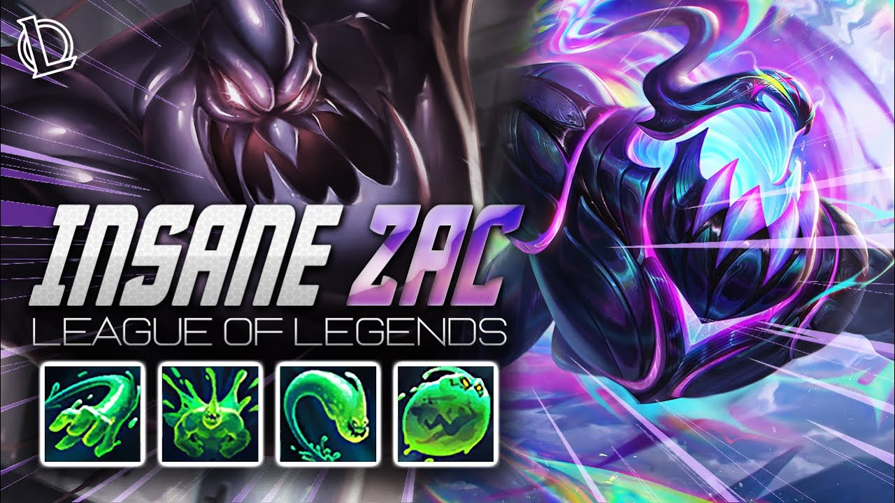ZAC MONTAGE - INSANE ZAC | Ez LoL Plays [60 FPS]