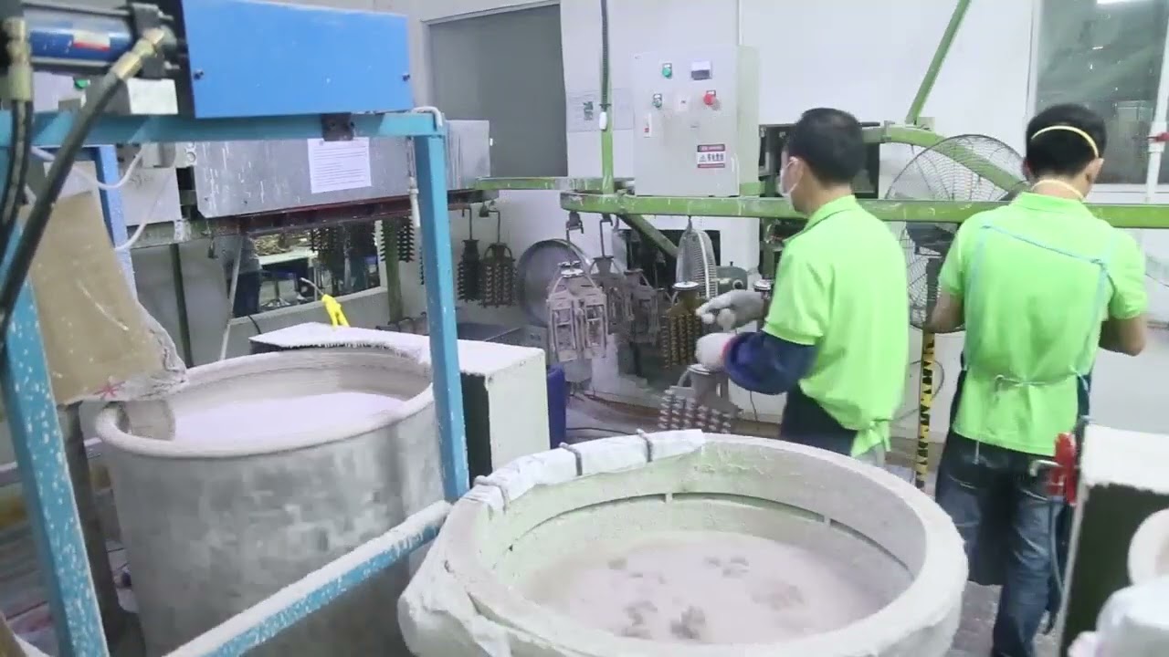 Precision Casting/ Investment Casting/ Lost Wax Casting-Shell Building Process