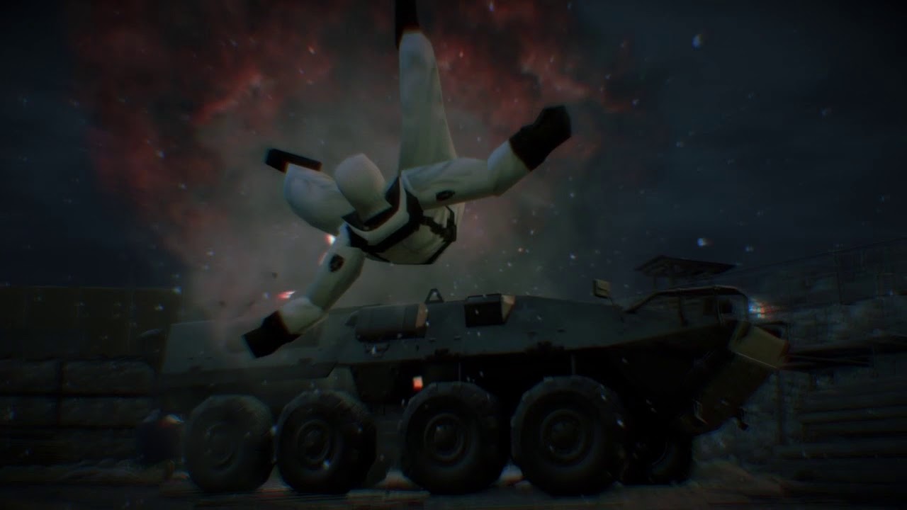 Grey Fox invades Shadow Moses Island