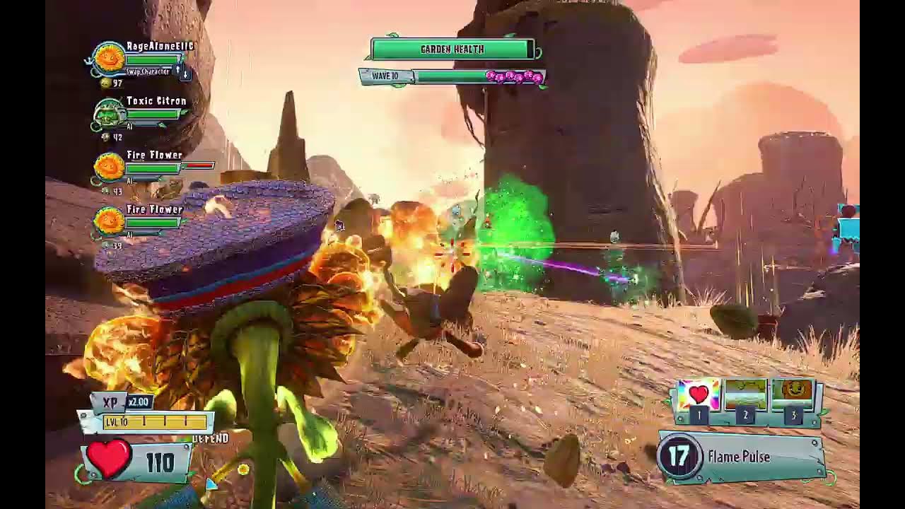 Plants vs. Zombies Garden Warfare 2:  Gameplay No commentary #130 Mastering Any Character