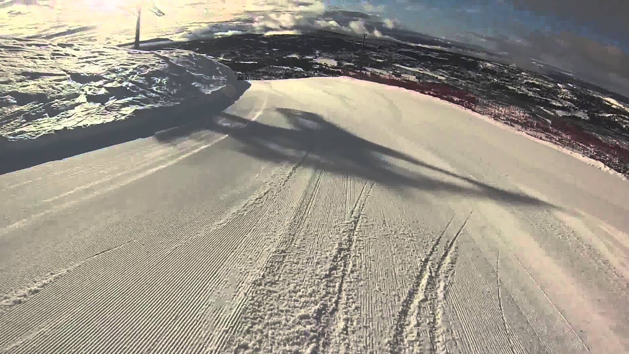 Skeikampen, sort pist, 89,2 km/t