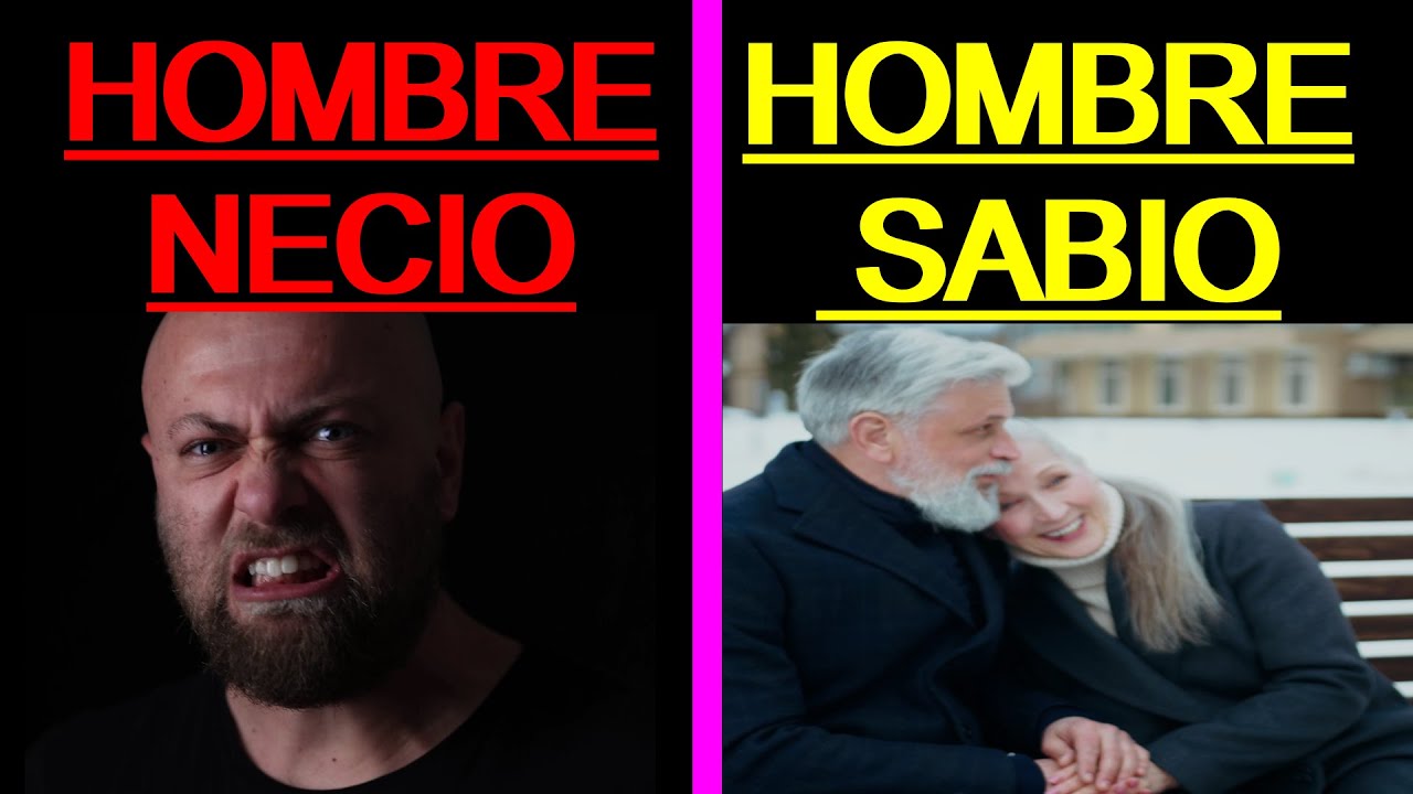 El Hombre Sabio y el Hombre Necio respuesta a la Mujer Sabia y la Mujer Necia 10 DIFERENCIAS