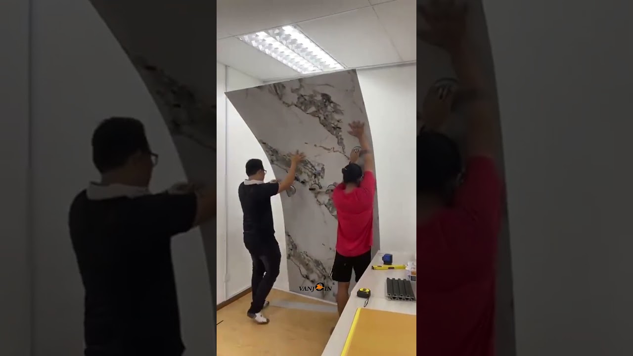 Installation of High Gloss Finish UV Board
