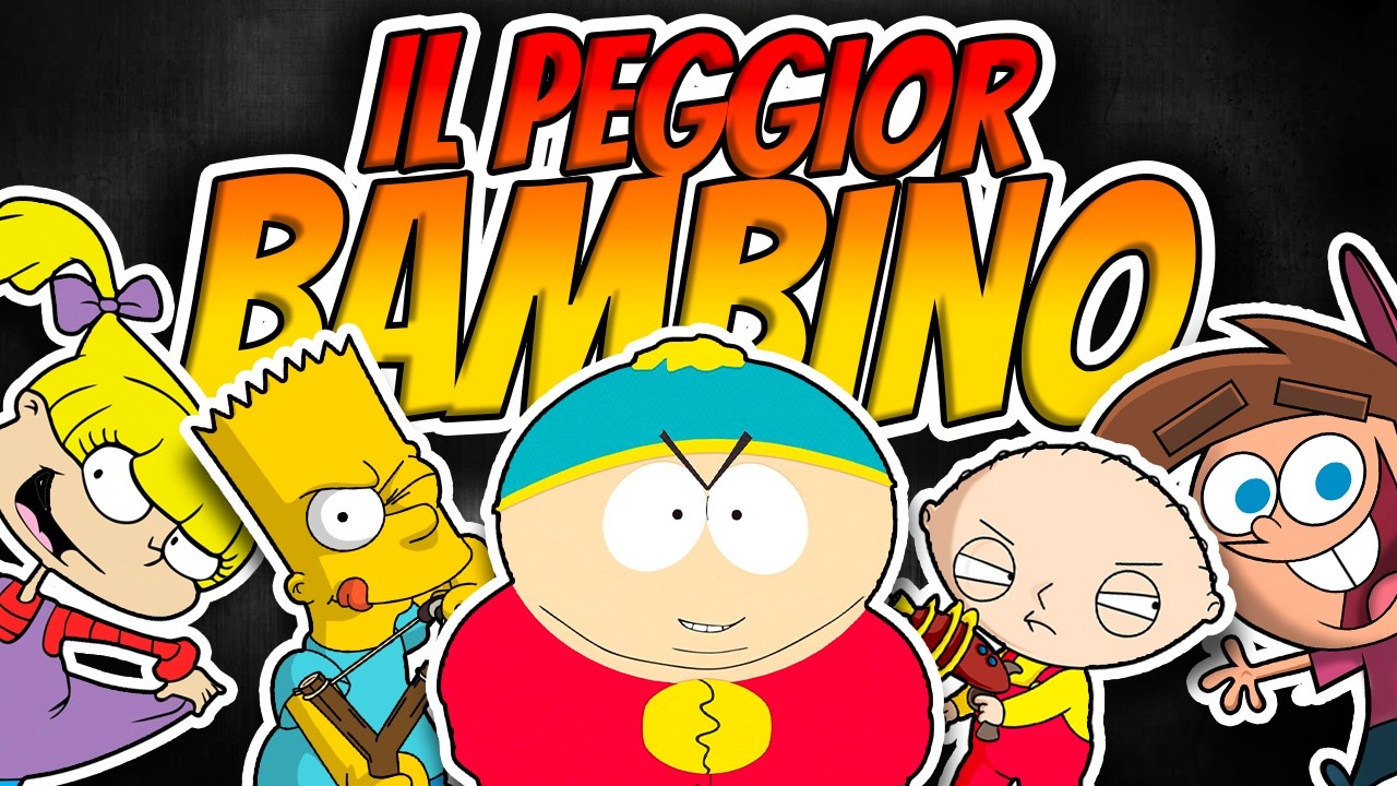Il PEGGIOR BAMBINO dei CARTONI ANIMATI